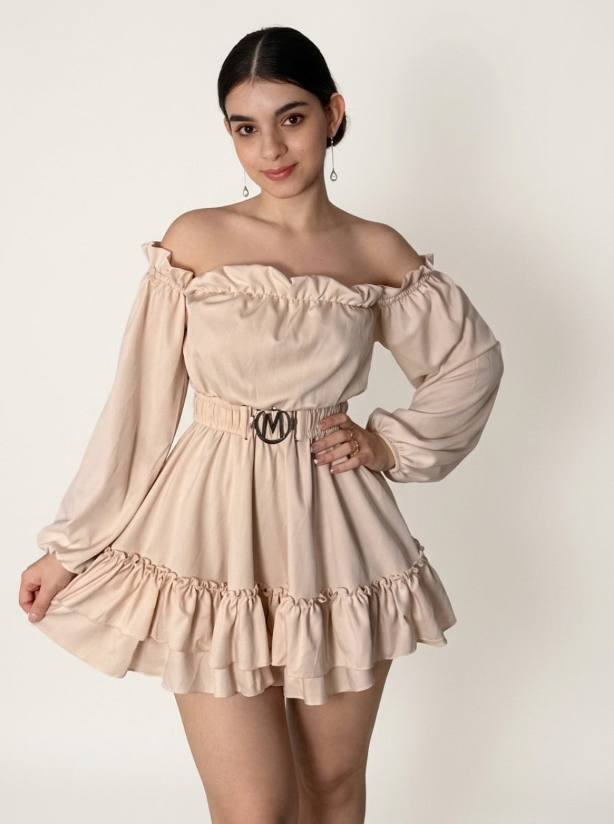 Vestido Lume Nude